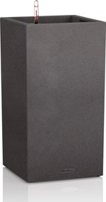 Virágtartó Lechuza Canto Stone 40 High önöntöző oszlop Grafit Fekete