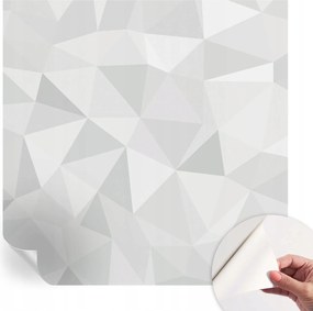 Divatos öntapadós tapéta Fali furnér Háromszög mozaik 250x250 cm