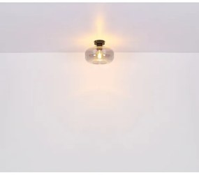 Globo 15566D - Felületre szerelhető csillár GIUSEPPE 1xE27/40W/230V átm. 28 cm szürke