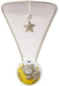 Chicco - Kiságy projektor dallammal 3in1 NEXT2MOON 3xAA szürke