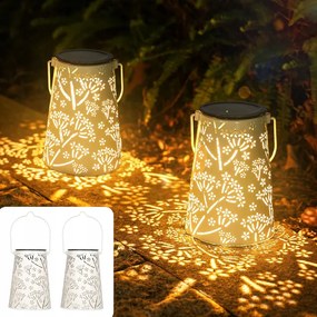 Joycreator keleti stílusú napelemes lámpa szett 2 db-os