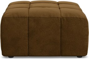 Mustársárga bársony lábtartó Aloha – Makamii