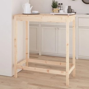 tömör fenyőfa bárasztal 100 x 50 x 110 cm