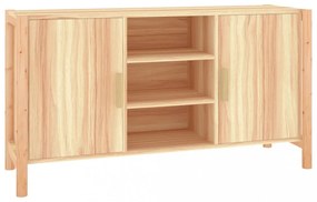 szerelt fa tálalószekrény 107x38x60 cm