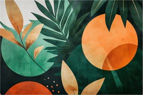 Kép - Geometrikus természeti minták (90x60 cm)