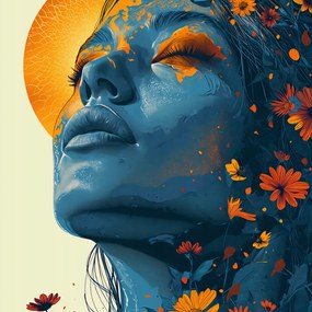 Poszter 20x20cm Napeső