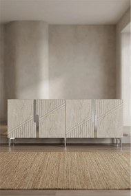 Evva 150 - Anthracite, Travertine, Silver