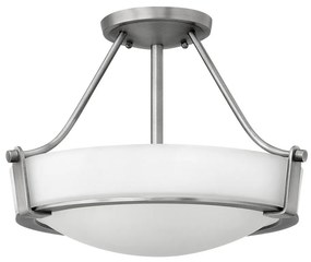 ELSTEAD HK-HATHAWAY-SFSN HATHAWAY Klasszikus Mennyezeti Lámpa Fehér, Ezüst E27 IP20