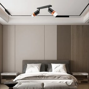 Spotlámpa AURORA 2xGU10/10W/230V