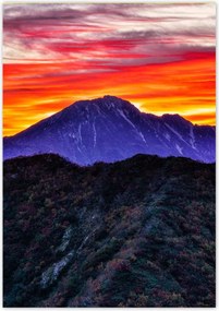 Poszterek 70x100 Hegyi táj nyugattal