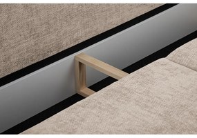 Bézs kanapé 240 cm Matera – Cosmopolitan Design
