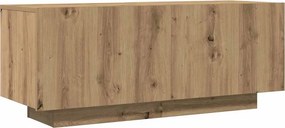 vidaXL kézműves tölgy színű szerelt fa TV-szekrény 100 x 35 x 40 cm