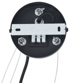 Modern függőlámpa fekete 6-lámpás - Jeana Circle