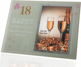 Fotókeret Fotó Képkeret Dekoratív Ajándék 18. Születésnap