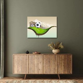 Kép - futballpálya (70x50 cm)