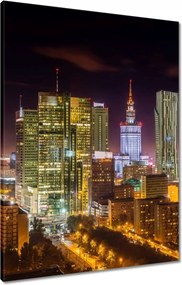 Vászonkép 60x80 Város éjszaka