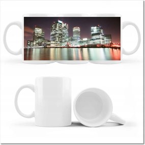 Nyomott mintás bögre Megvilágított London éjszaka