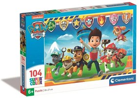 Mancs Őrjárat Pins 104 db-os puzzle Clementoni