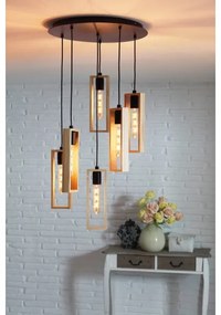 Eglo 44054 - Kábelcsillár LITTLETON 6xE27/60W/230V