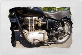 Poszterek 90x60 Junak Antik motorkerékpár