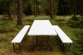 Műanyag sörpad garnitúra – 180cm