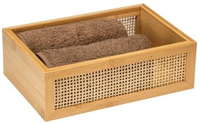 Allegre bambusz fürdőszobai rendszerező, 22 x 7 cm - Wenko