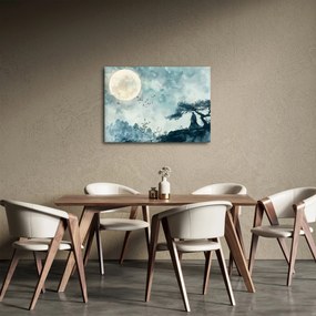 Kép - Telihold festmény (70x50 cm)