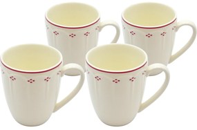 Mäser Lova Red kávéscsészék 390 ml, 4 db