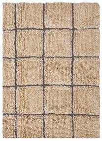 Borostyán színű kézi szövésű gyapjú futószőnyeg 80x230 cm Mosaic Amber – Lorena Canals