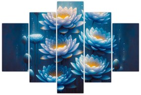 Kép - Tavirózsák a víz alatt (150x105 cm)