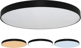 LED mennyezeti lámpatest LED/300W/230V 3000/4000/6500K Ø 120 cm fekete