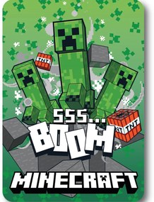 Minecraft SSS Boom polár takaró 100x140cm