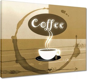 Vászonkép 50x40 Kávés látomás