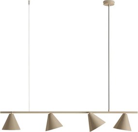 ALDEX 1108L17 FORM Többágú Függesztett Lámpa Bézs E27 IP20
