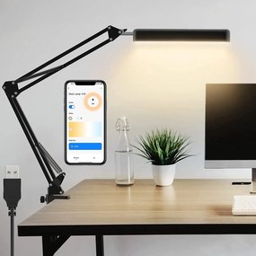 USB-s LED-es asztali lámpa, applikációval vezérelhető #V157