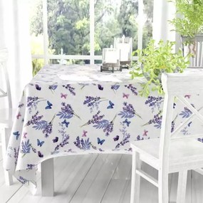 Modern bőr abrosz vízálló Lavanda téglalap 140x180cm