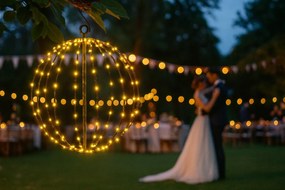 KĂŒltĂ©ri Led LĂĄmpa Led Gömb 30 CM 8 VilĂĄgĂtĂĄsi MĂłd IP44