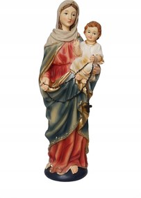 Madonna Szűzanya rózsafüzér figura 20,3cm