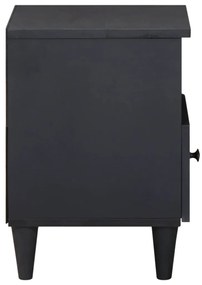 vidaXL Éjjeli asztal 2 pcs Barna 40 x 33 x 46 cm Tömör Mangófát