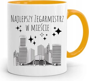 Sárga Bögre Óramesternek A Legjobb A Városban fényképes nyomattal