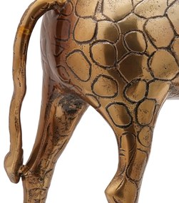 Zsiráf Alakú Jégvödör Sárgaréz - 49x22x39 cm Alumínium