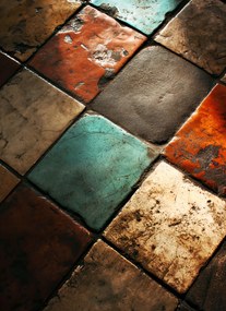 Poszter 40x55cm Kerámia kompozíció