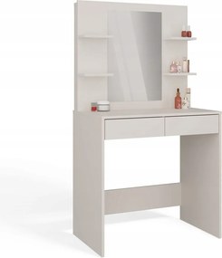 Kozmetikai Fésülködőasztal Smink Tükörrel Marina 4P Íróasztal 2S Kasmír