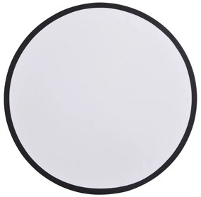 Mennyezeti Lámpa Beépített Fekete Ø 30 cm Szövet E27