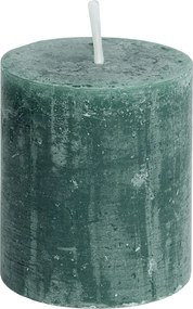 RUSTIC gyertya 8 cm, sötétzöld