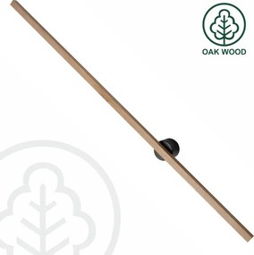 Brilagi - LED fali lámpatest WOODY LINE/7W/230V 4000K 60 cm tölgy