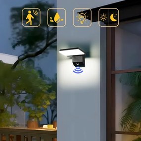 Immax 08513L - LED kültéri fali lámpa mozgásérzékelővel MODERN LED/18W/230V IP65