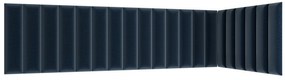 Kárpitozott panel 20 db. Quadra 210x90x60 cm (kék). 1052010