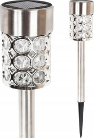 Napelemes Kerti Lámpa többszínű led oszlop