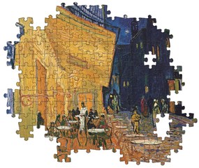 Művészet A Kávézó terasza este Van Gogh 1000 db-os puzzle Clementoni